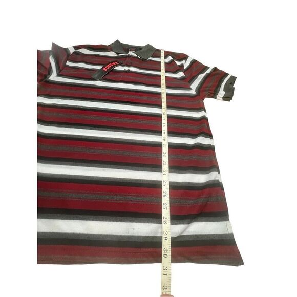 Basics  By Reset Striped Polo Tee Sz XXL NWT - Picture 7 of 7